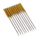 10 шт.лот, иглы для швейной машинки из нержавеющей стали Antijumper, Размер 91112141618