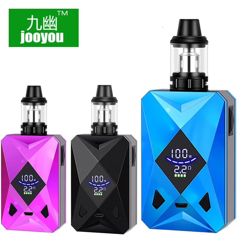 Taphoo100W мод стартовый набор 510 нить огромный дым 2 0 мл Atomizer емкость для жидкости 2000