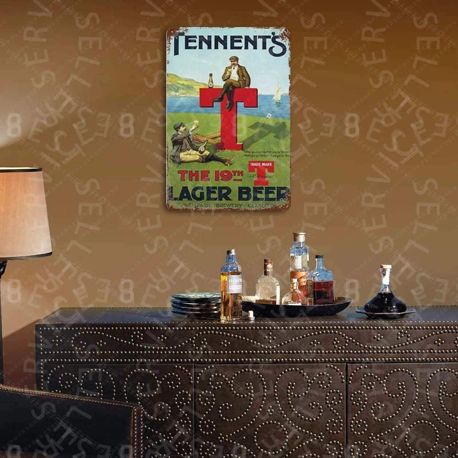 

Beer Ads Tin Signs Retro Plaque Home Decor Wall Sticker Iron Art Poster Plates 20x30cm