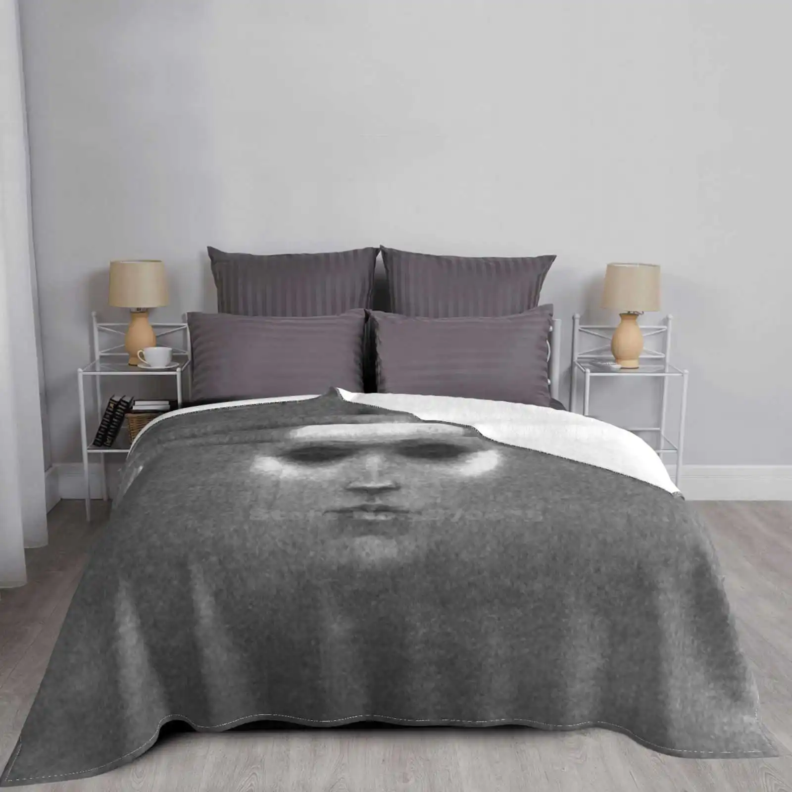 Новинка Фланелевое мягкое одеяло без названия (Тихая лицевая сторона) распродажа