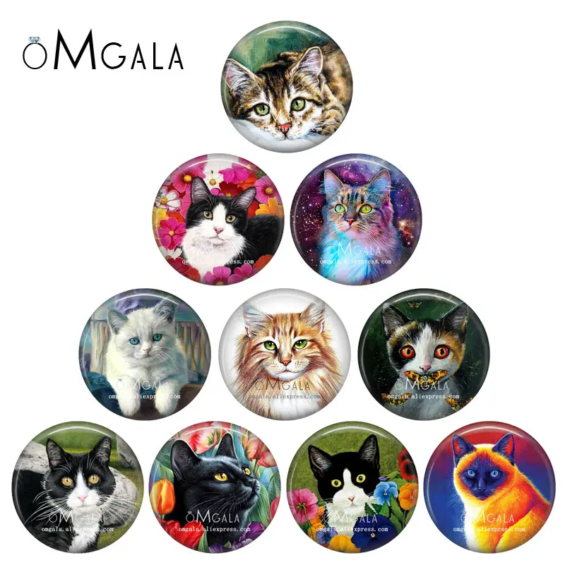 Стеклянный кабошон с плоским основанием для фотосъемки детей 12/14/16/18/20/25 мм -