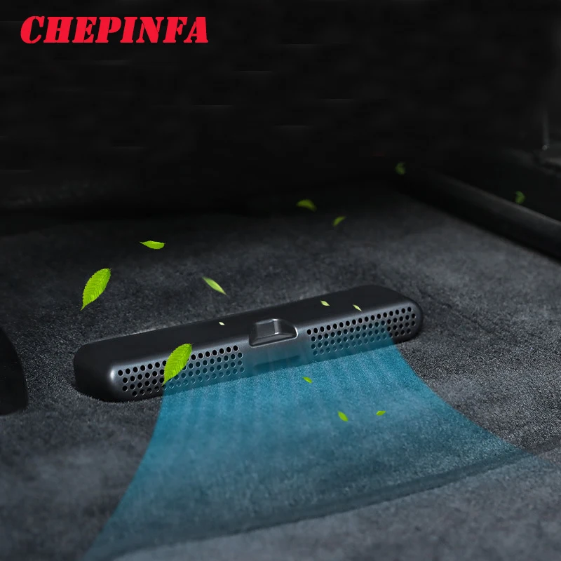 

Car-Styling Seat AC Heat Floor Air Conditioner Duct Vent Outlet Grille Cover Fit For BMW New 3 Series G20 G28 2020 Accessories