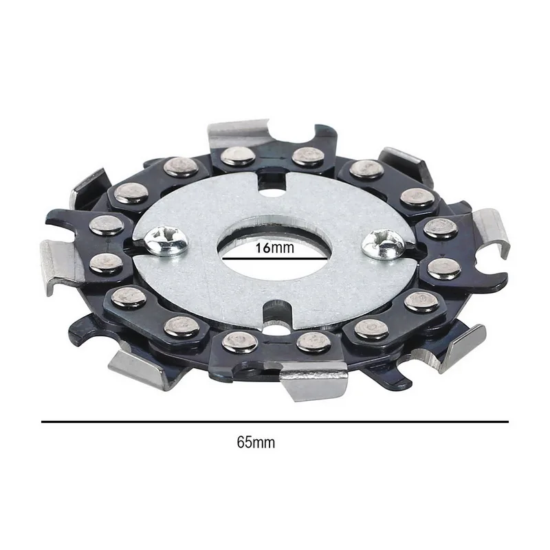 2.5 Inch 8 Teeth Chain Disk Carving Grinder Disc Woodworking Chainsaw With Angle Grinders Power Tool Accessoires | Инструменты