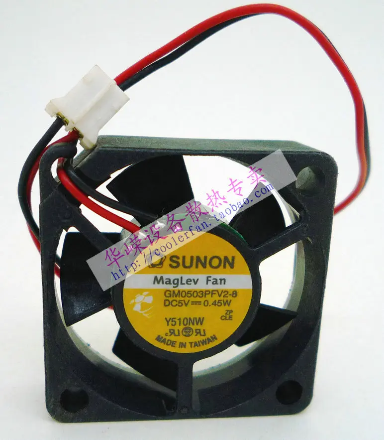 

New original SUNON GM0503PFV2-8 3010 5V 0.45W 3cm 30 * 30 * 10MM 2 line silent cooling fan