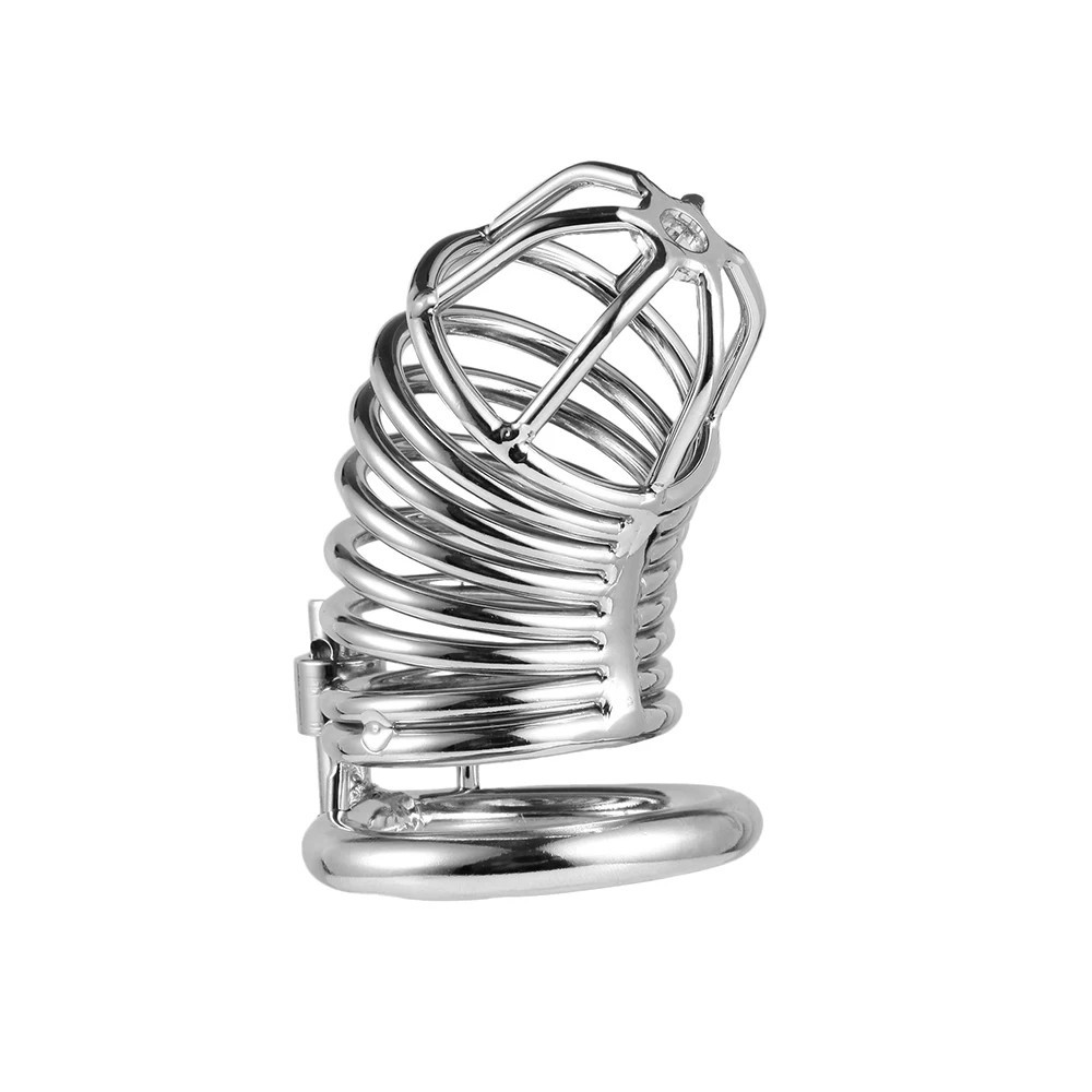 Мужской пенис замок из нержавеющей стали клетка для пениса Chasity Эротическое