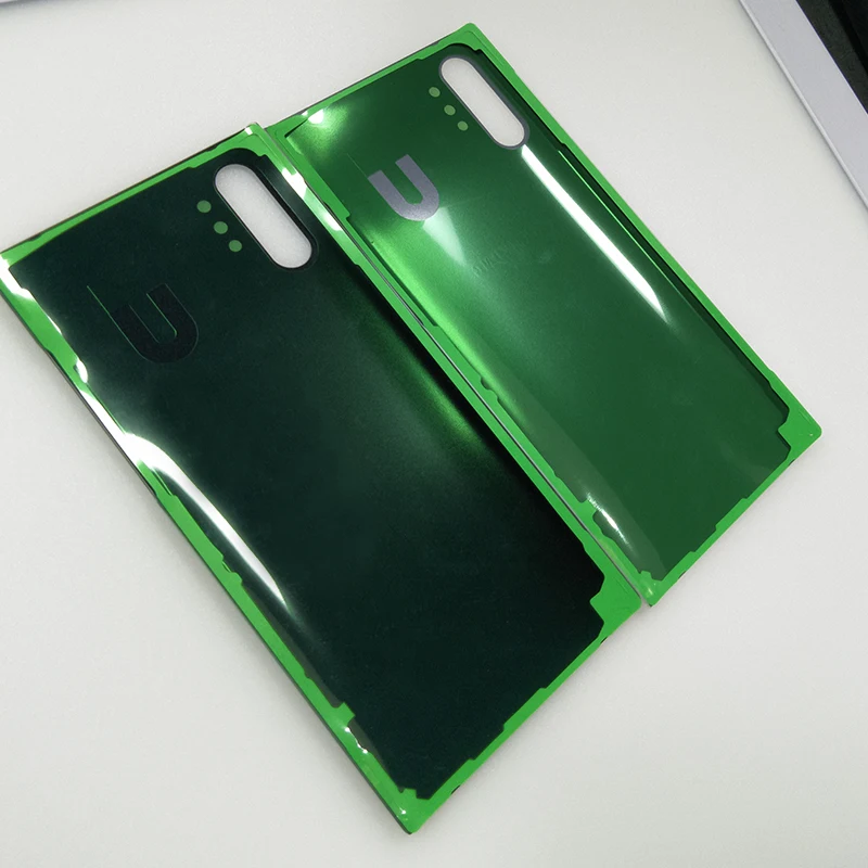Note 10 plus крышка аккумулятора для Samsung Galaxy Note10 + задняя 3D стеклянная корпуса