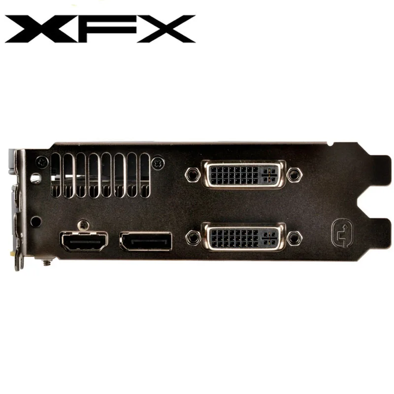 Видеокарта XFX R9 370 2 Гб 256 бит GDDR5 для видеокарт AMD серии 300 RX560 470 570 460 580 480 б/у |