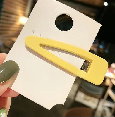 5pcs yellow square 5 шт./компл. милые Цвет девушка зажим для волос, лента для волос заколка для волос обруч для волос, заколка для волос аксессуары Красота Инструменты для укладки волос новое поступление - Цвет: 5pcs yellow square