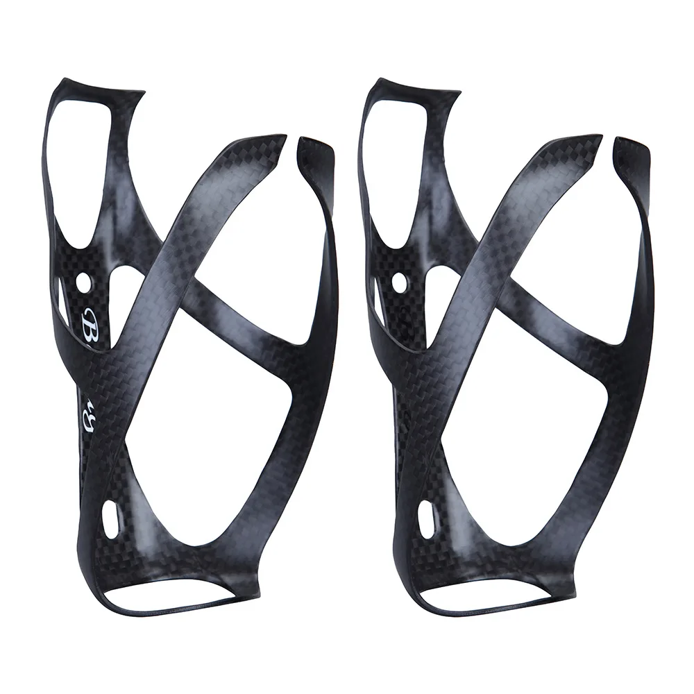 

Balugoe New Bicycle Bottle Holder Full 3K Carbon Fiber Super Light Road/Mountain Bike Cycling Water Bottles Cage Holder Matte19g