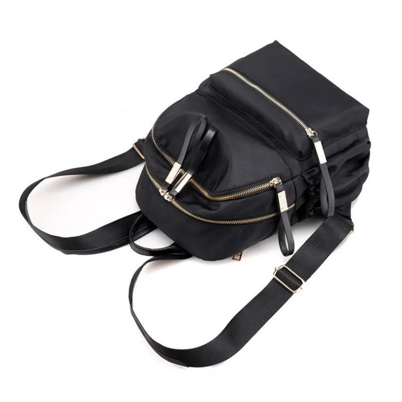 

new Hot Nylon Waterproof Shoulder Girl Bag Korean Version of The Trendy Backpack Personality