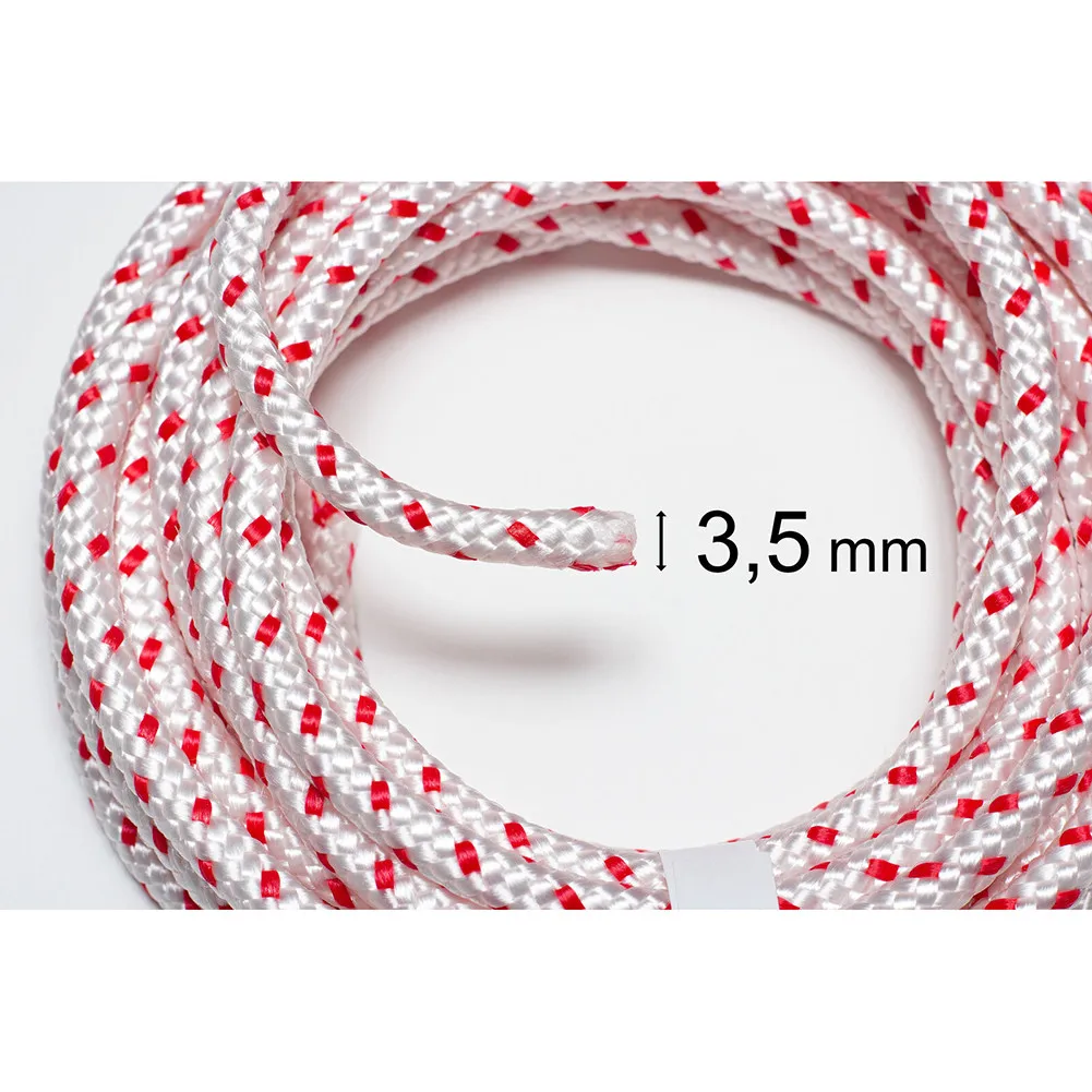 

Replacement Starter Rope Chainsaw Equipment Nylon Fiber 10mX3.5mm Durable