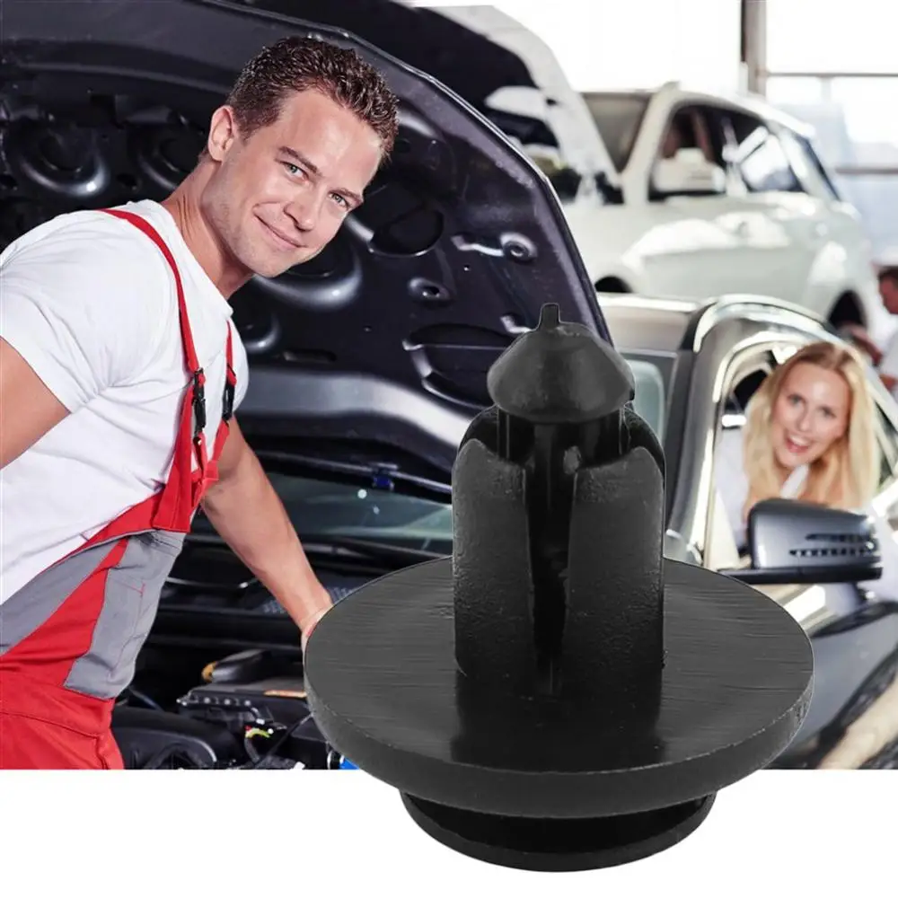 50 шт. 8 мм универсальные автомобильные бамперы отверстие пластиковый нажимной