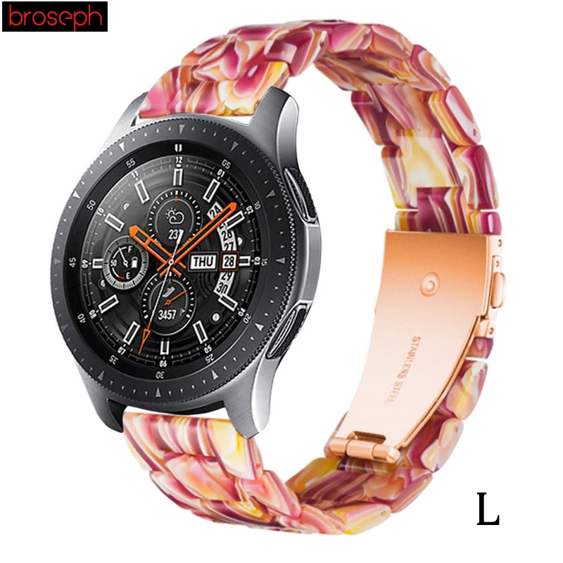 Быстросъемный резиновый ремешок Bip Amazfit 20 мм 22 мм ремешок для часов для samsung gear S2 S3 Galaxy Watch 42 мм браслет на пояс - Цвет ремешка: L