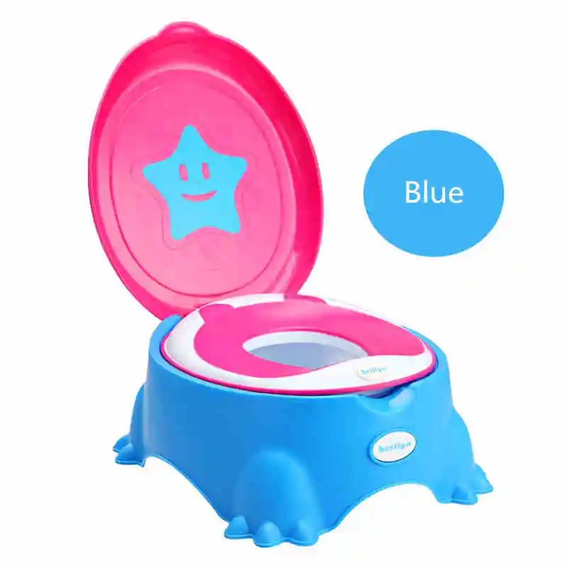 

Baby Toilets Girls Cute Toilet Training Baby Boy's Blue Stool Pee WC XL Star Children's Toilet Infant Child Male Potty Urinal