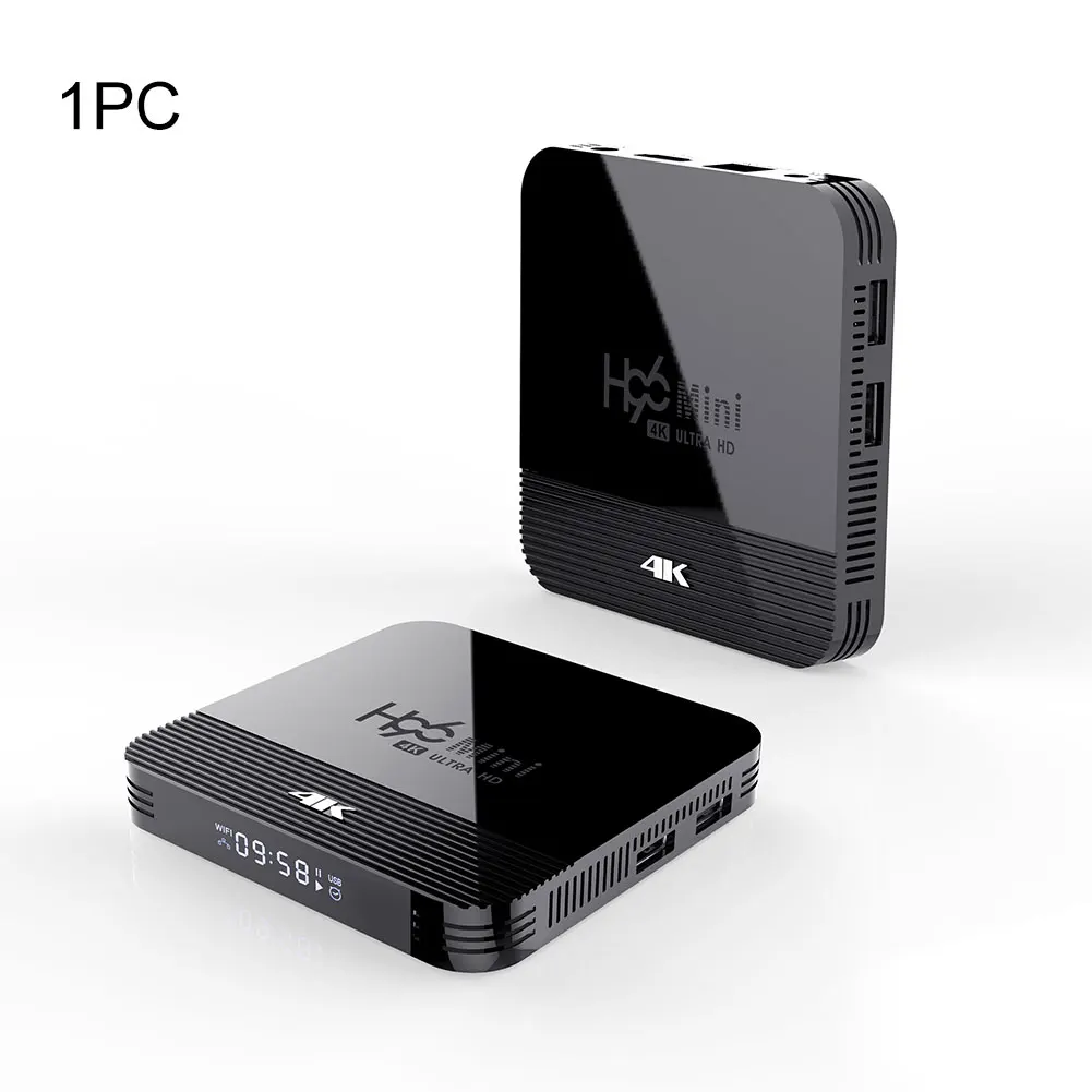 H8 Цифровой 3D смарт RK3228 Четырехъядерный 4K телеприставка 5G 2,4G медиаплеер приемник wifi двухдиапазонный ТВ приставка для Android 9,0