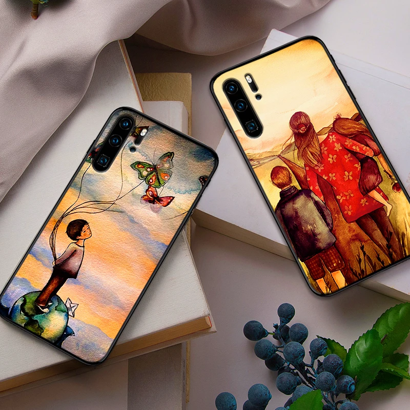 Для huawei honor 7C 5.99IN 7X 8X 8C Примечание 10 вид 20 7A 9X Pro 8 9 удобный телефонный Футляр сестра