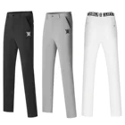 Новинка Осень-зима 2021, мужские брюки для гольфа, теплые флисовые брюки, быстросохнущие спортивные брюки