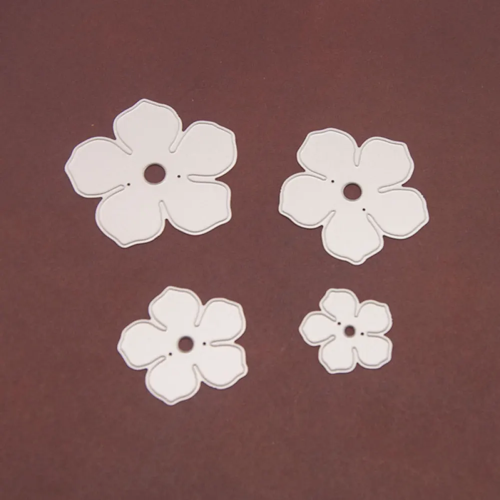 4 шт./компл. форма цветы скрапбукинг бумажные изделия рукоделие нож модель