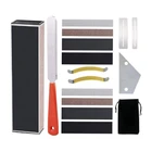 Инструмент для гитары Luther, файл короны, линейка линейки, струнный рокер, защита для пальца, струнный диффузор, наждачная бумага