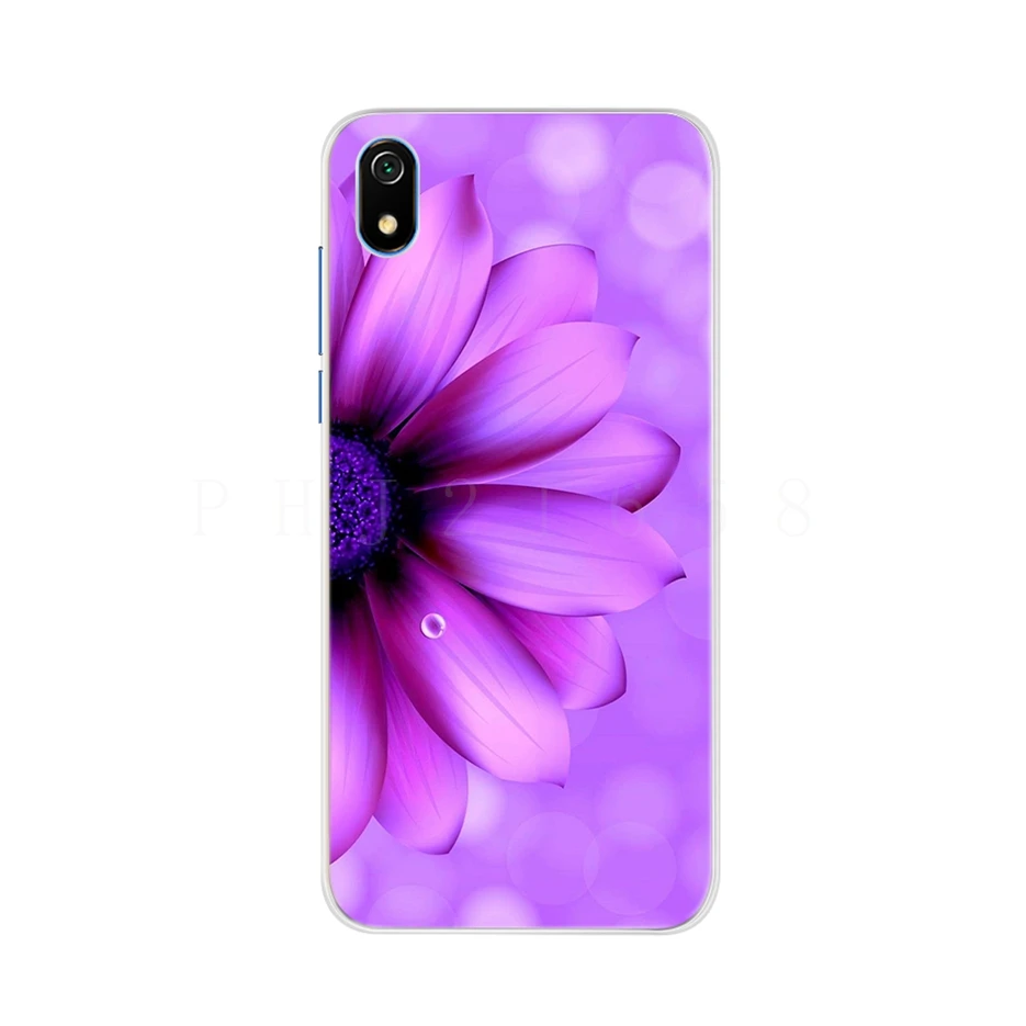 Dành Cho Xiaomi Redmi 7A Ốp Lưng Siilicone Mềm Mại Ốp Lưng TPU Cho Xiaomi Redmi 7A 7 Một Redmi7A Ốp Điện Thoại 5.45 ''Hình Mèo Dễ Thương Bao Ốp Lưng xiaomi leather case