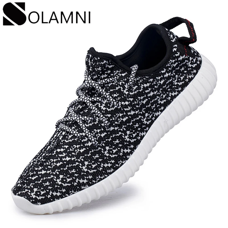 

Кроссовки сетчатые унисекс, легкие дышащие, на шнуровке, плоская подошва, модная повседневная обувь для ходьбы