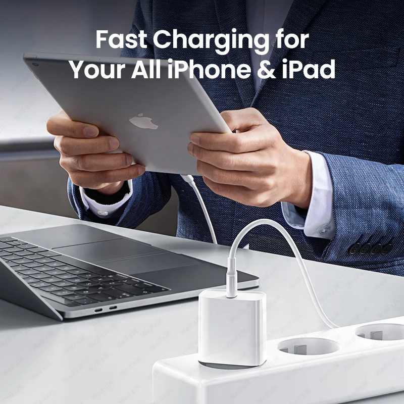 Оригинальный адаптер для зарядного устройства Apple PD 20 Вт USB Type C Быстрая зарядка