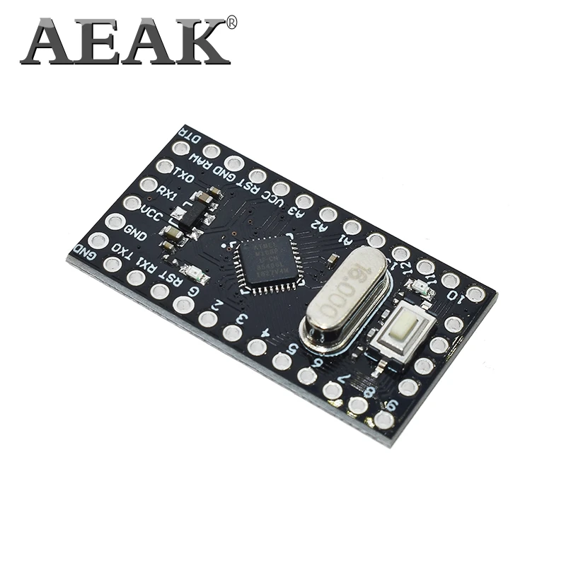 AEAK Pro мини-модуль Atmega168 5 в 16 м для Arduino совместимый нано микро контроль микро плата управления