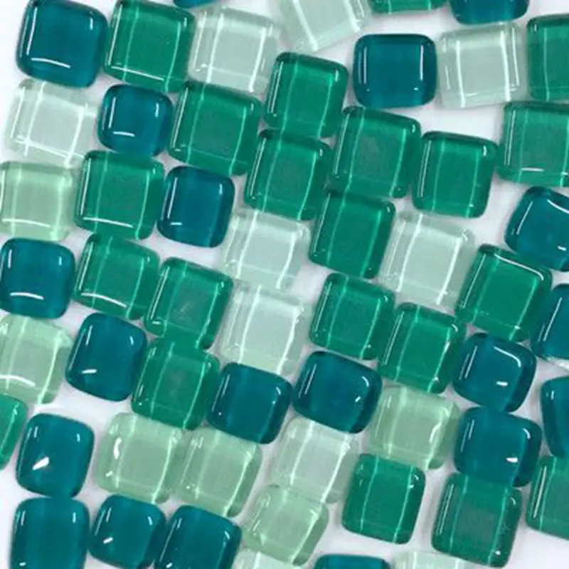 100 г ремесла смешанные цвета творческое зеркало инкрустация плитки DIY настенные материалы кухня мозаика стекло украшение для дома ручной работы ZXY9765