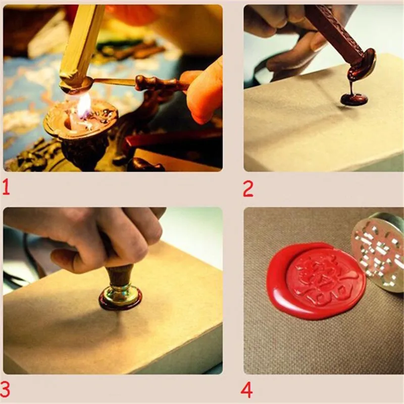 Морской якорь восковая печать штамп Свадебный комплект приглашение B116 на заказ