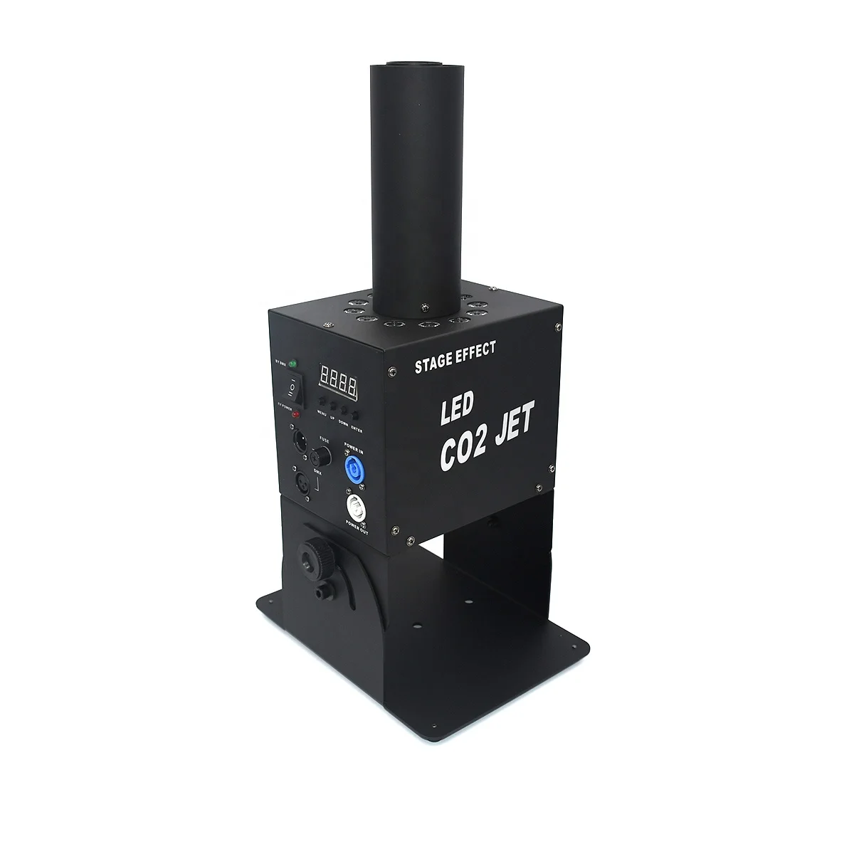

DMX LED CO2 jet stage co2 smoke machine led cryo co2 jet cannon for nightclub bar event dj show celebration