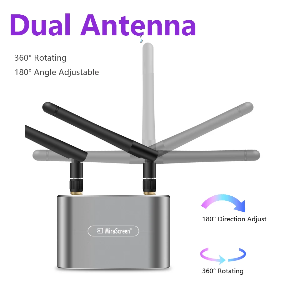 MiraScreen WiFi приемник HDMI совместимый VGA Автомобильный дисплей anycast Miracast TV Dongle DLNA Airplay 5G