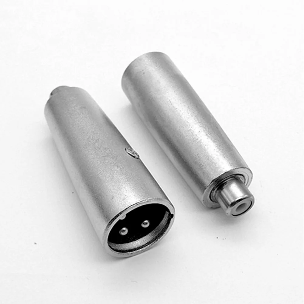 2 шт./компл. конвертер разъема металлический видео адаптер разъем DJ мужского и