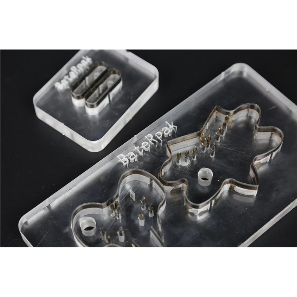 Сделай сам животные дизайн высечка для кожи изготовление на заказ акриловый/ПММА