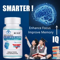 premium nootropic brain booster supplement enhance focus improve memory mental enhancement pills for neuro energy iq ginkgo