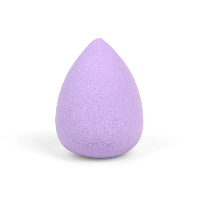 Purple C 1 шт. в форме капли воды Косметическая пуховка макияж смешивание губок лицо Жидкая Основа крем макияж Косметическая пудра слойка - Цвет: Purple C