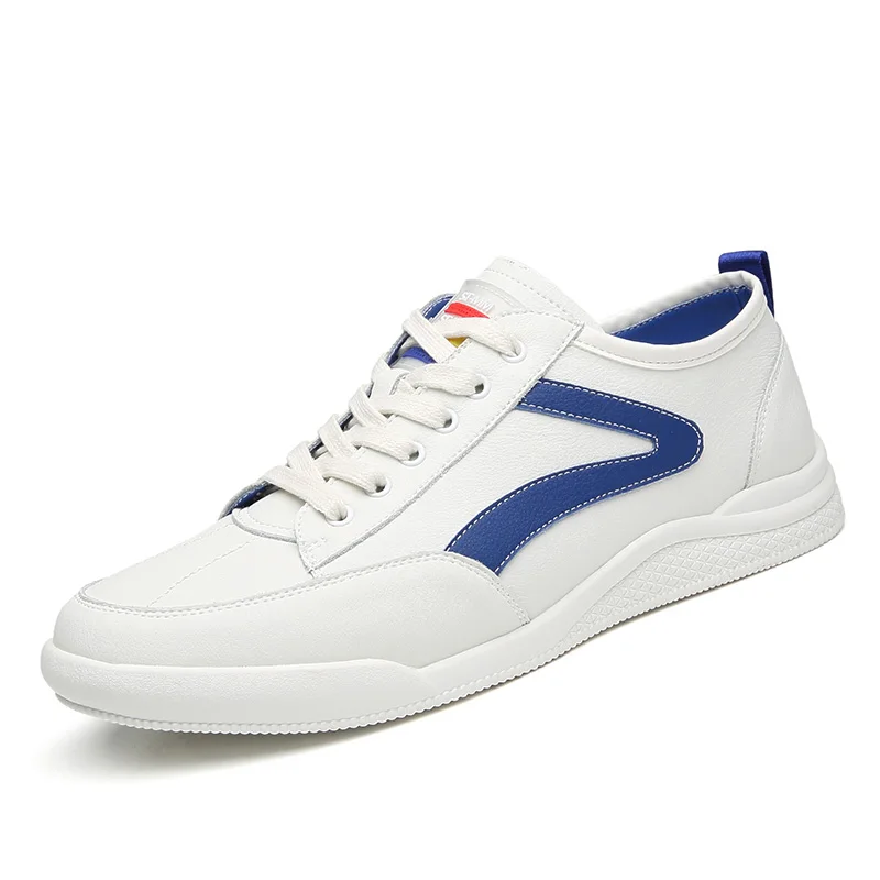 Кроссовки мужские летние на шнуровке Вулканизированная подошва дышащие