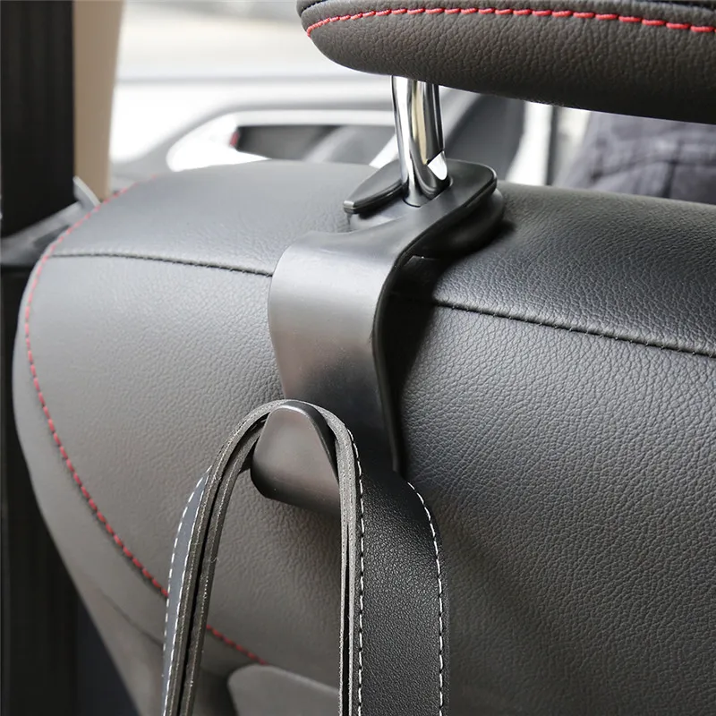 Car Seat Back Hook Universal Car Accessories Interior Portable Hanger Holder Storage for Car Bag Purse Cloth Decoration Dropship