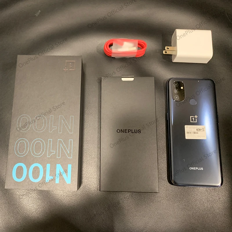 OnePlus Nord N100 Глобальная версия 4 ГБ 64 Смартфон 90 Гц 6 52'' экран 13MP тройные камеры 5000