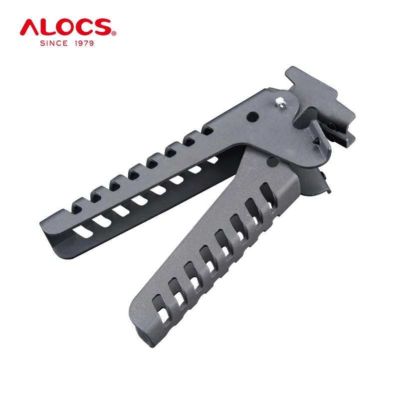 

ALOCS CW-G03 Anti-Scraping Aluminum Alloy Clamp-On Camping Pot Lifter Gripper Bowl Pan Holder For Outdoor Cooking Picnic BBQ