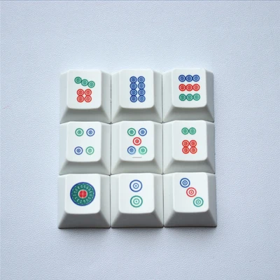 Majiang PBT ключ крышка s для Cherry Mx механическая клавиатура геймера DIY креативный ключ крышка для Fikco Corsair OSU razer RGB игровая клавиатура - Цвет: Light grey 6