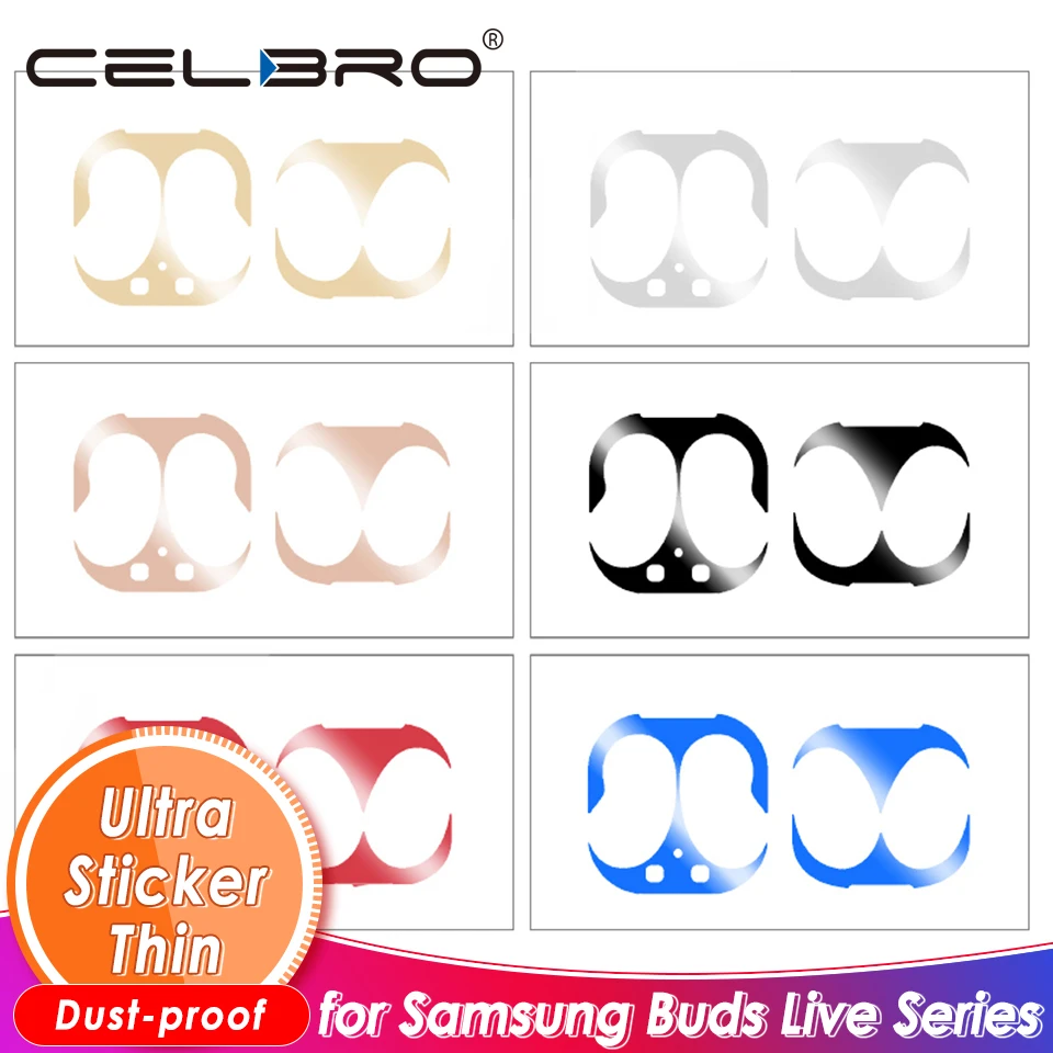 2 шт./компл. металла для защиты от пыли Samsung Galaxy бутоны Live чехол аксессуары защита