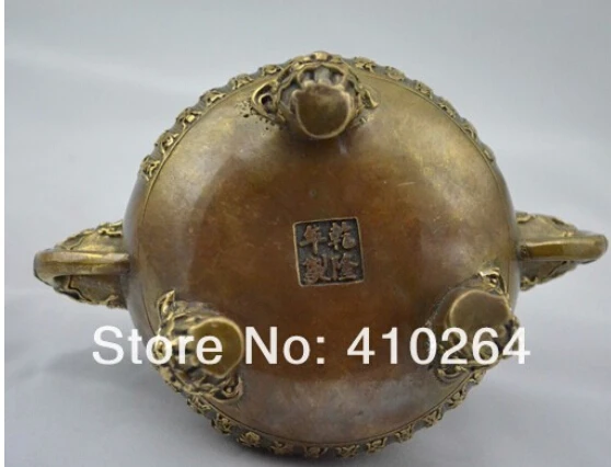 Бесплатная доставка тибетский буддийский храм Фиолетовый Бронзовый Лев