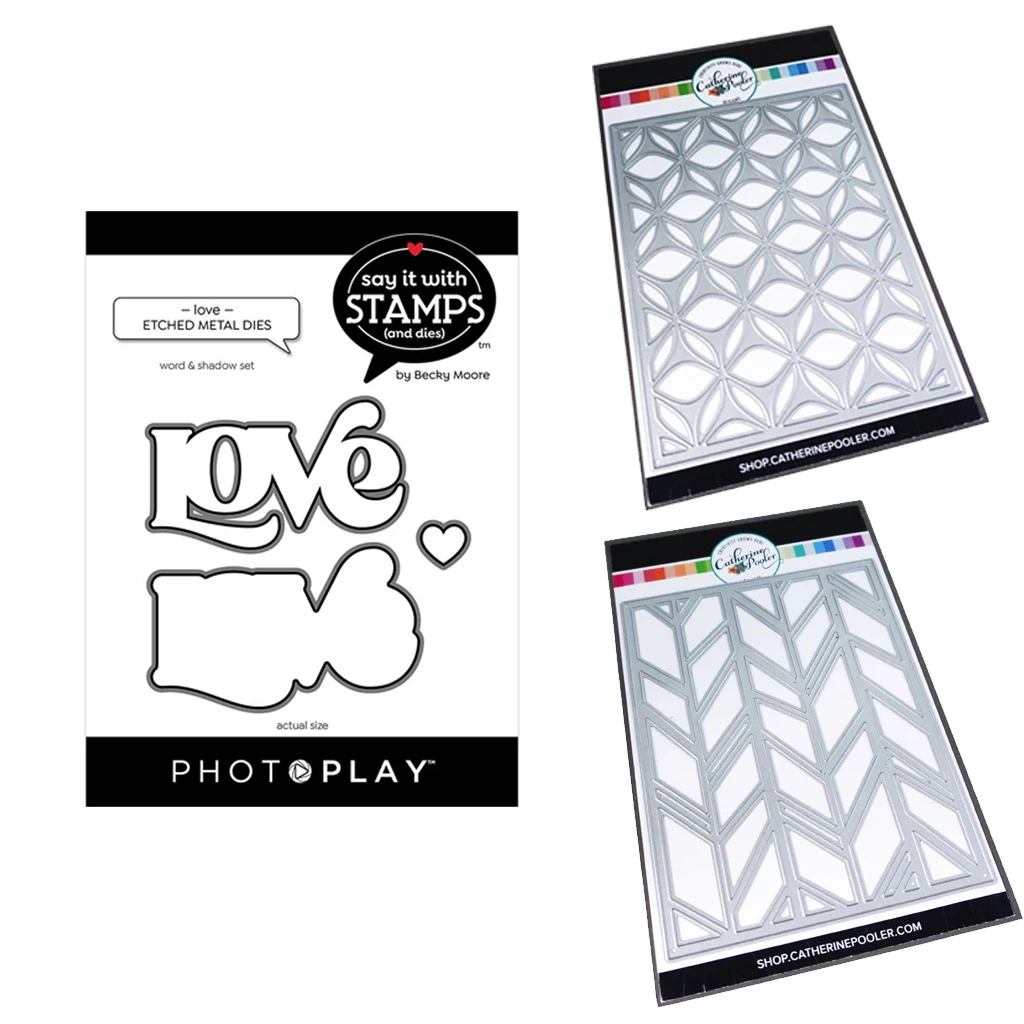 

Universal Background Cutting Dies DIY Scrapbooking Embossed Template Metal Cutting Dies Card Gifts Dies Stencil For Decor