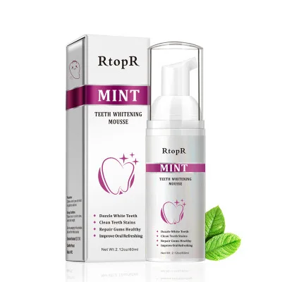 

RtopR Mint Teeth Mousse 60ml MINT TEETH WHITENING MOUSSE