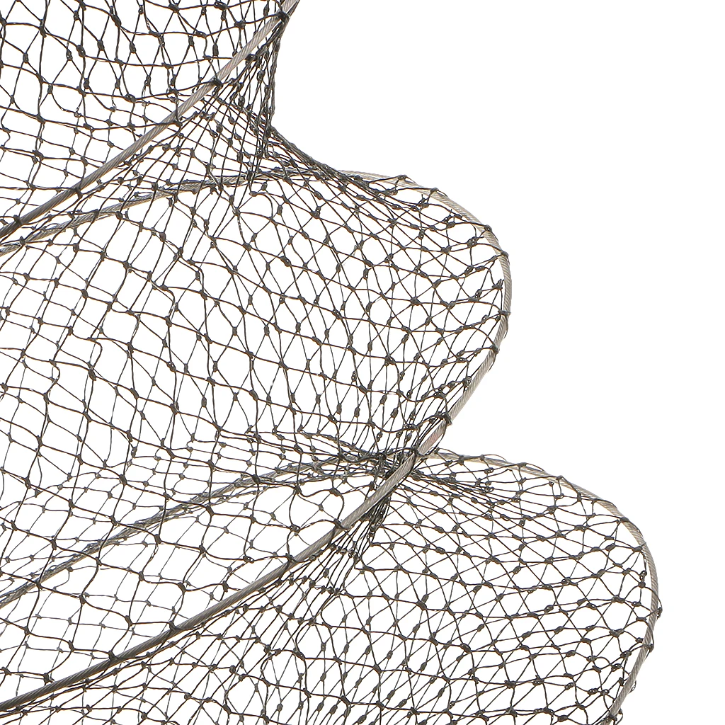 Складная ловушка для омаров креветок сетка рыбалки нейлоновая | Спорт и