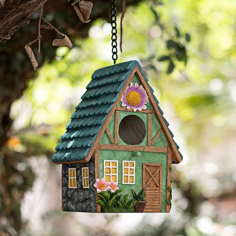 

s Birdhouse, Birdhouse, Courtyard, Outdoor Tree Hanging Decoration, Birdhouse, Gardening, Homestay