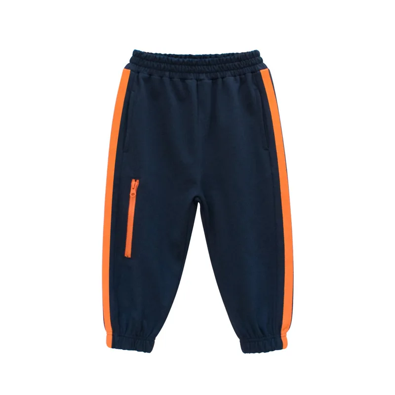 

2021 Autumn Children Girls Boys 100% Cotton Trousers Kids Sport Casual Long Pants for 1 to 9 Years 5079