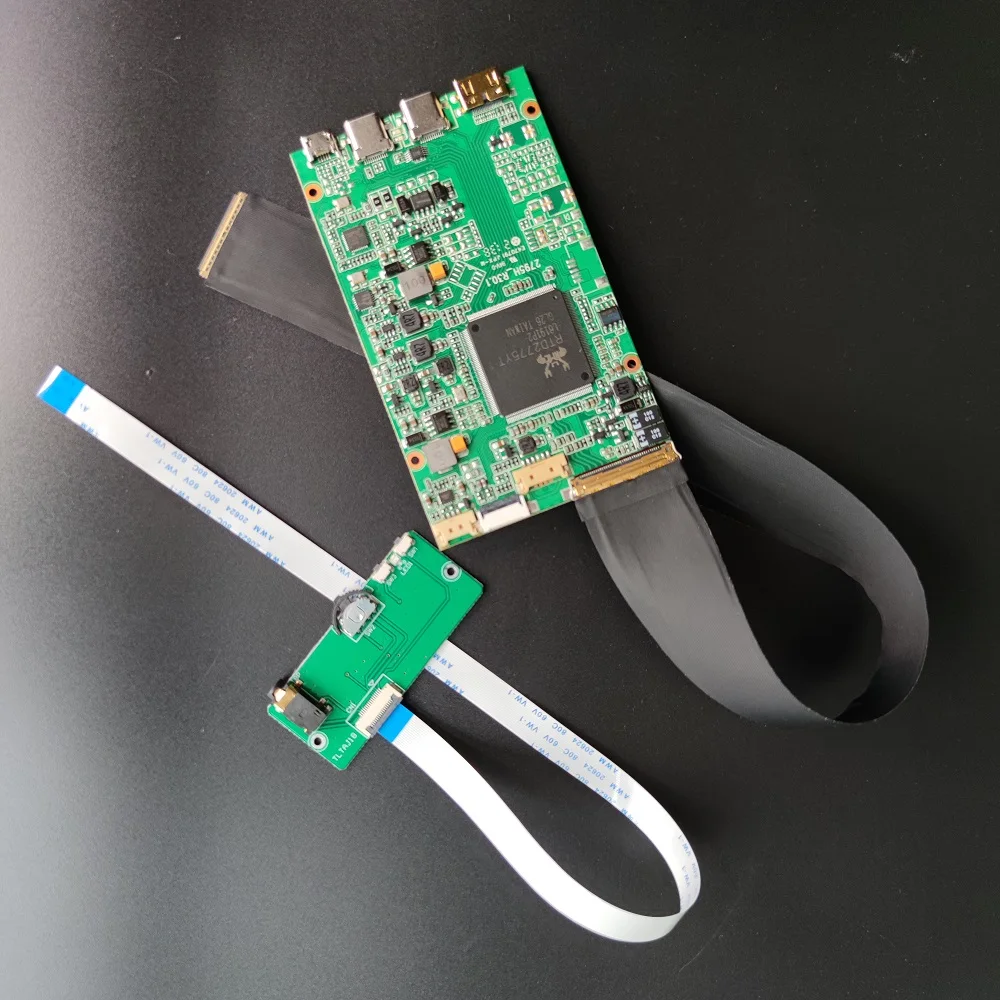 4K плата драйвера ЖК-дисплея типа C EDP HDMI-совместимый 40-контактный комплект 15 6