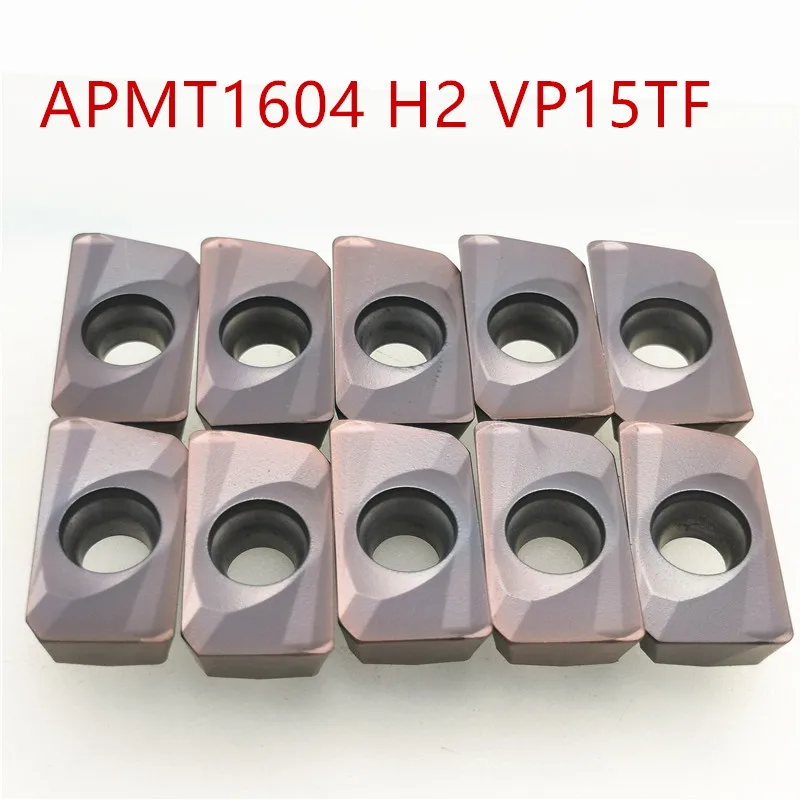 Токарный инструмент APMT1604 PDER M2/H2 VP15TF карбидные фрезерные вставки могут быть индексированы концевой фрезерный станок лицо Фрезерный резак APMT 1604