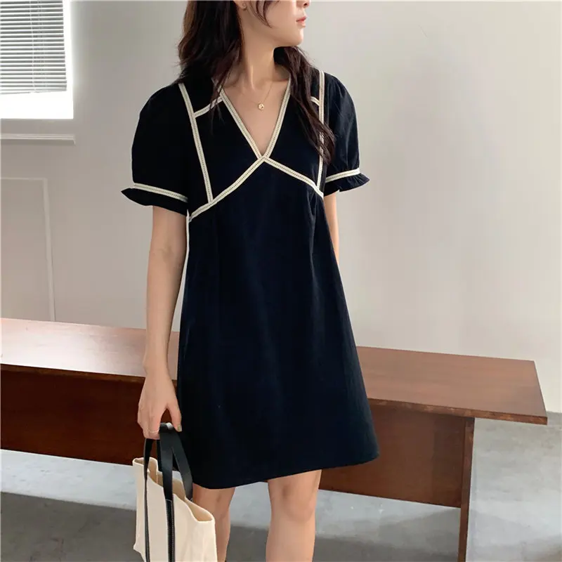 Платье Alien Kitty женское винтажное ТРАПЕЦИЕВИДНОЕ облегающее мини-платье для